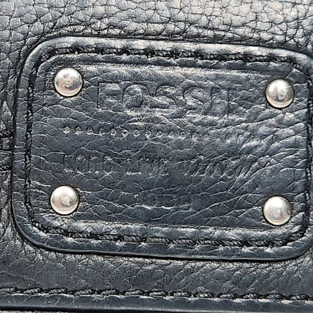 Fossil Long Live Vintage Black Leather Wallet